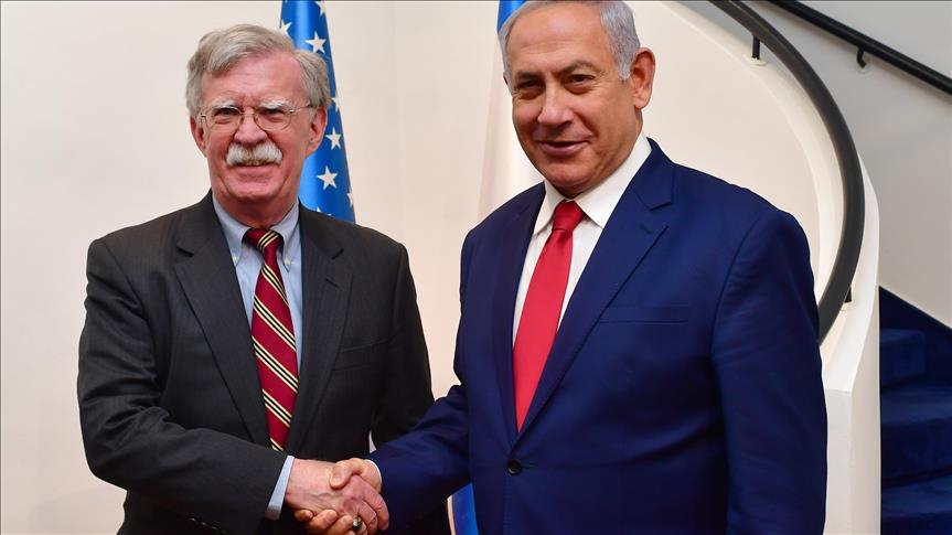 بولتون يطمئن إسرائيل بشأن الانسحاب الأمريكي من سوريا