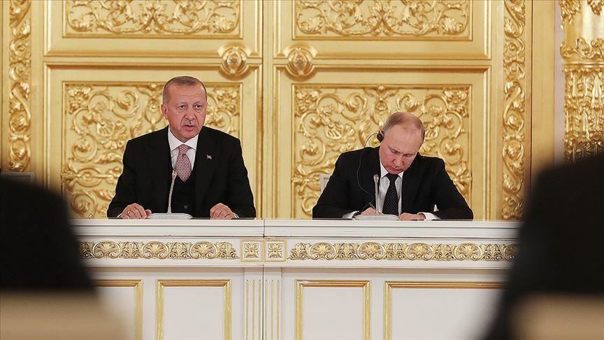 أردوغان: التجارة بالعملة المحلية سبيل تركيا وروسيا لمواجهة الإملاءات